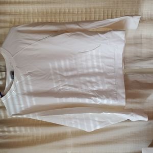 White sweatshirt